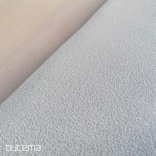 Dekorační látka BLACK OUT Šedé krupky