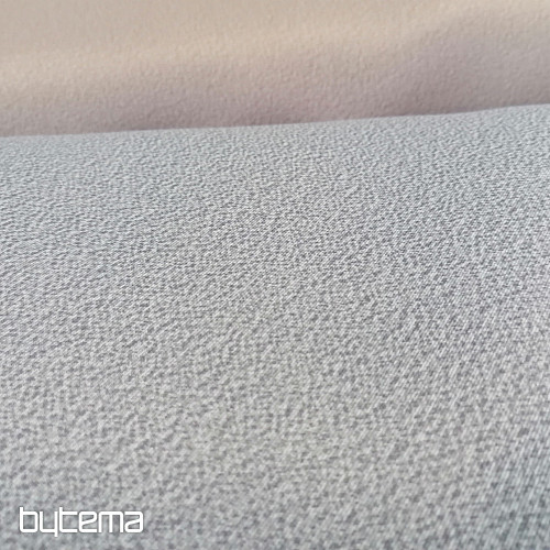 Dekorační látka BLACK OUT Šedé krupky