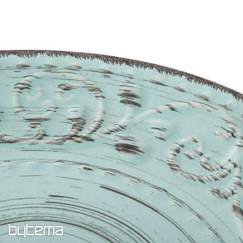Talíř mělký BLUE RELIEF 21X2 CM