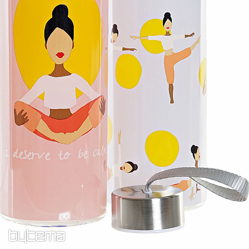 Skleněná lahev JÓGA 550 ml