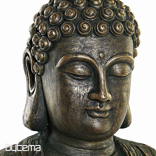 Socha Buddha velký 35.4x31x51cm